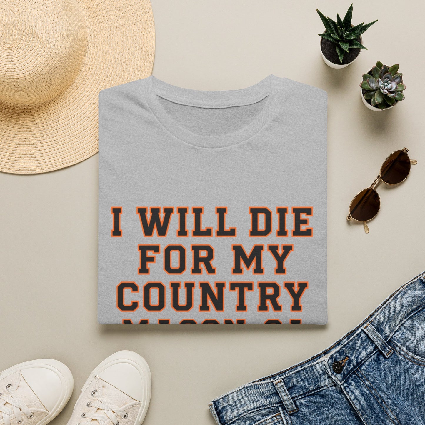 I Will Die For My Country Macon Tee