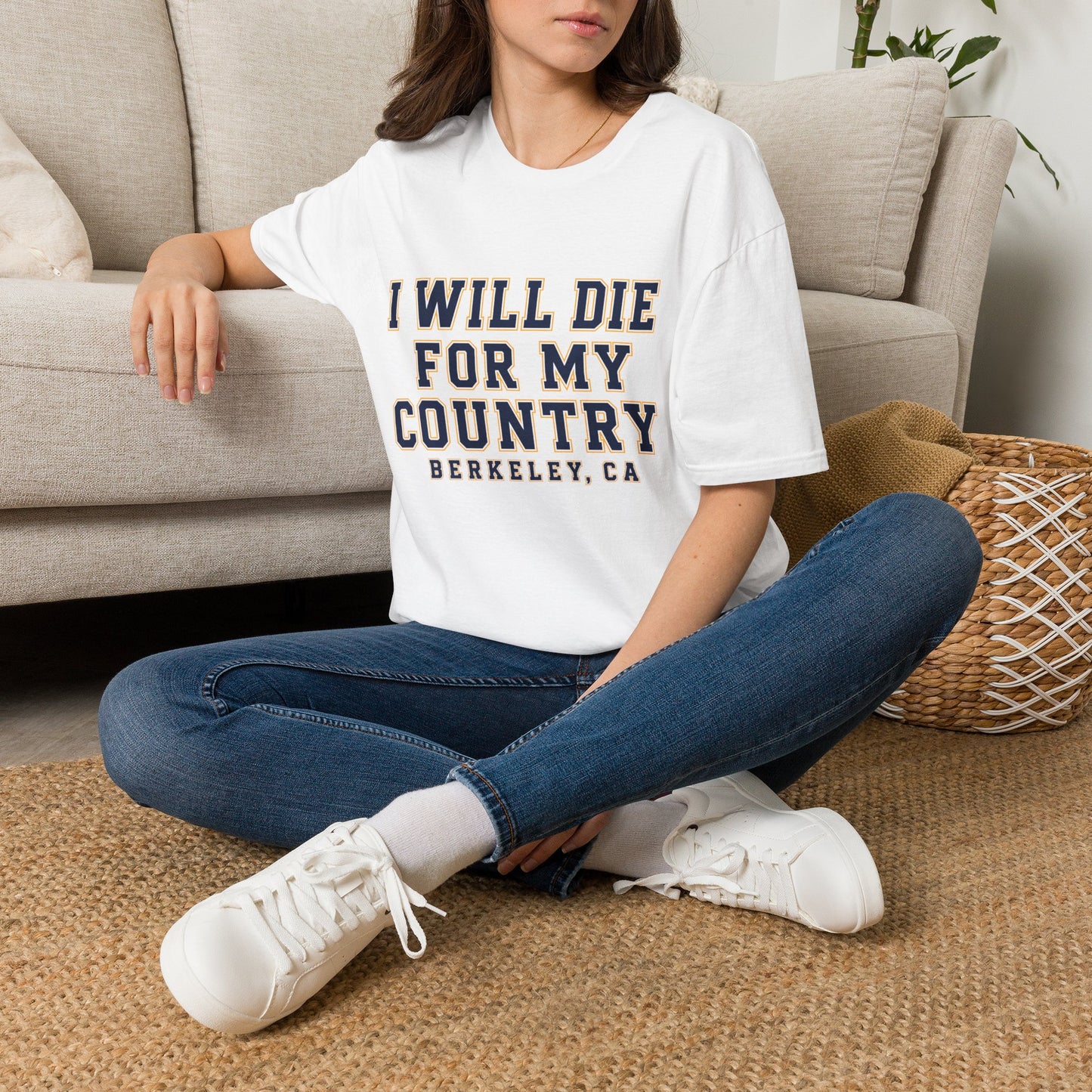 I Will Die For My Country Berkeley Tee