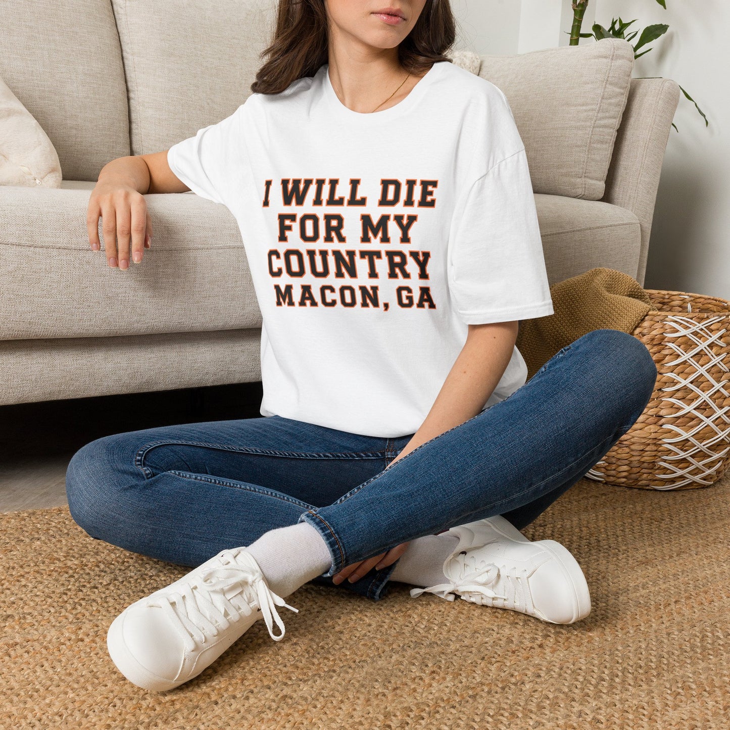 I Will Die For My Country Macon Tee