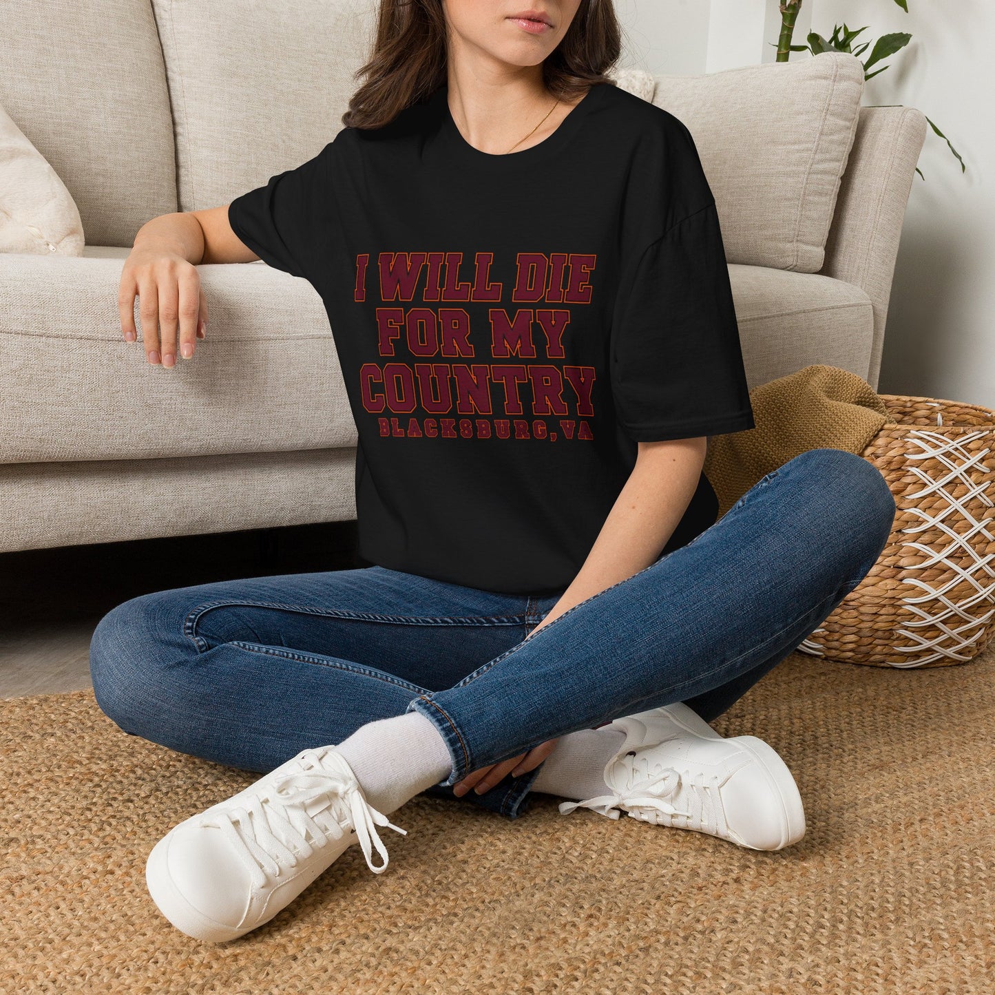 I Will Die For My Country Blacksburg Tee