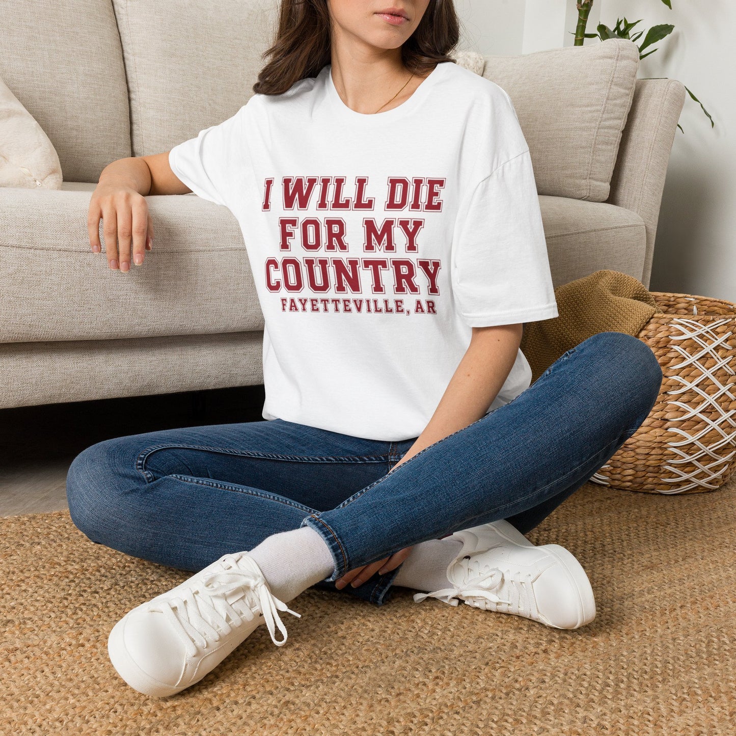 I Will Die For My Country Fayetteville Tee
