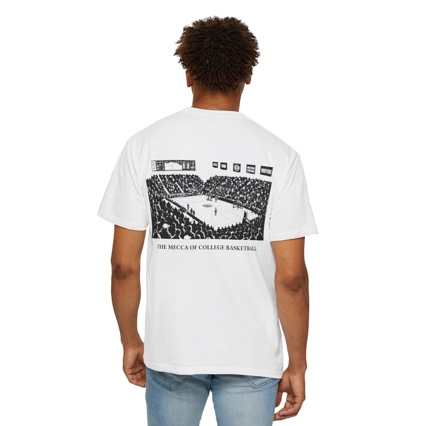 The Mecca of College Basketball Asheville Tee