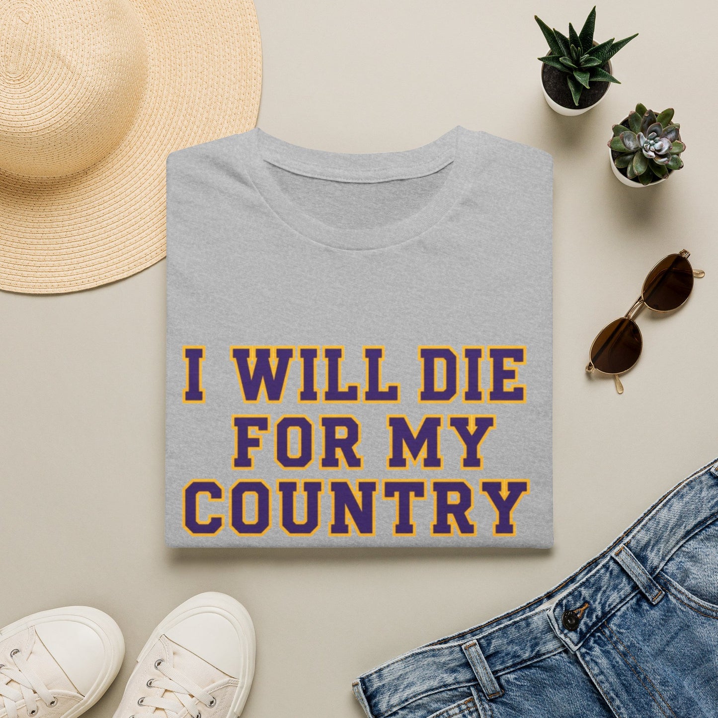 I Will Die For My Country Cookeville Tee