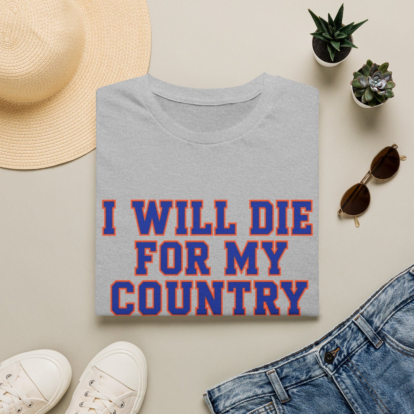I Will Die For My Country Gainesville Tee