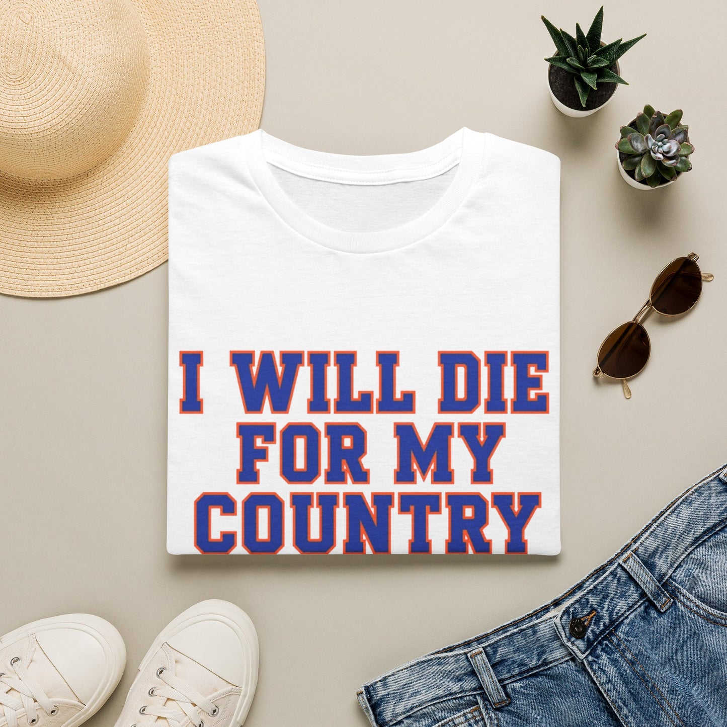 I Will Die For My Country Gainesville Tee