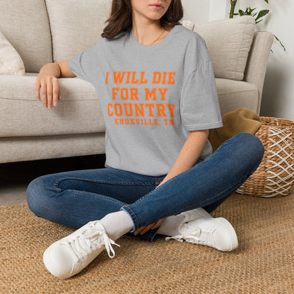 I Will Die For My Country Knoxville Tee