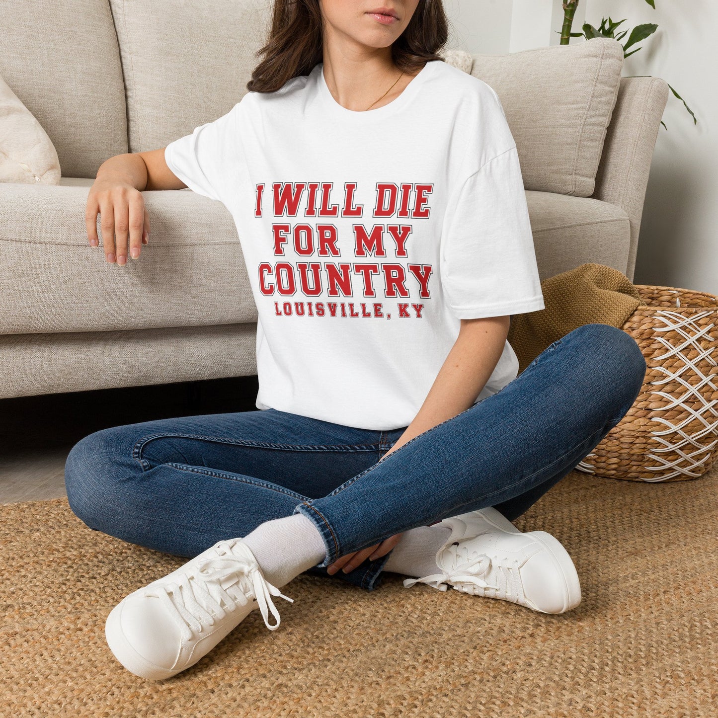 I Will Die For My Country Louisville Tee