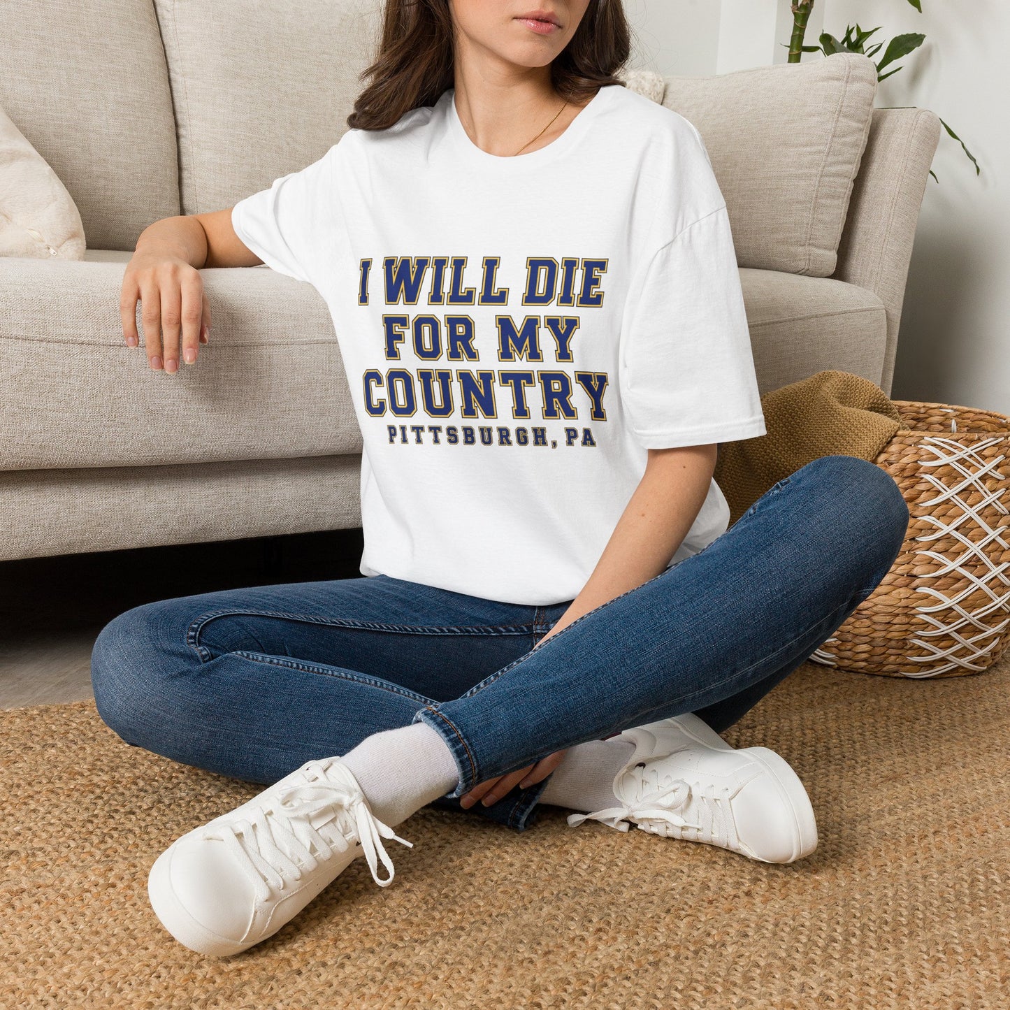 I Will Die For My Country Pittsburgh Tee
