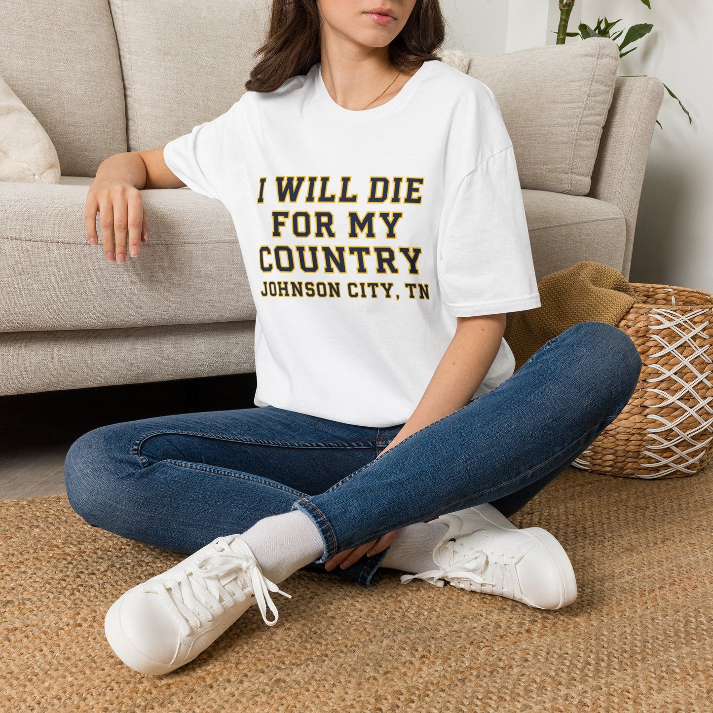 I Will Die For My Country Johnson City Tee