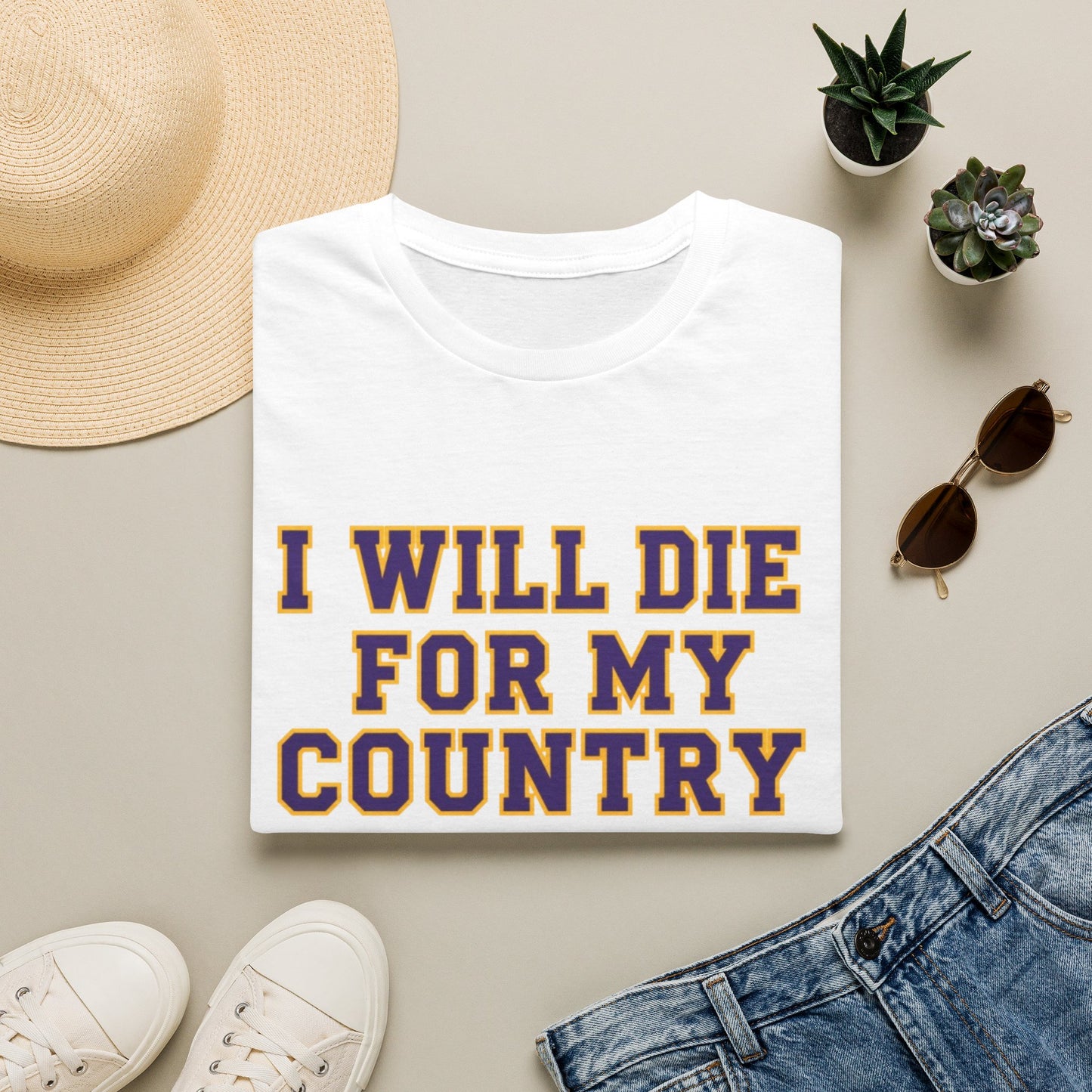 I Will Die For My Country Cookeville Tee