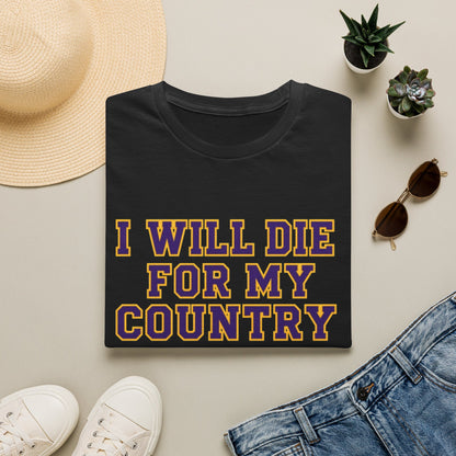 I Will Die For My Country Cookeville Tee