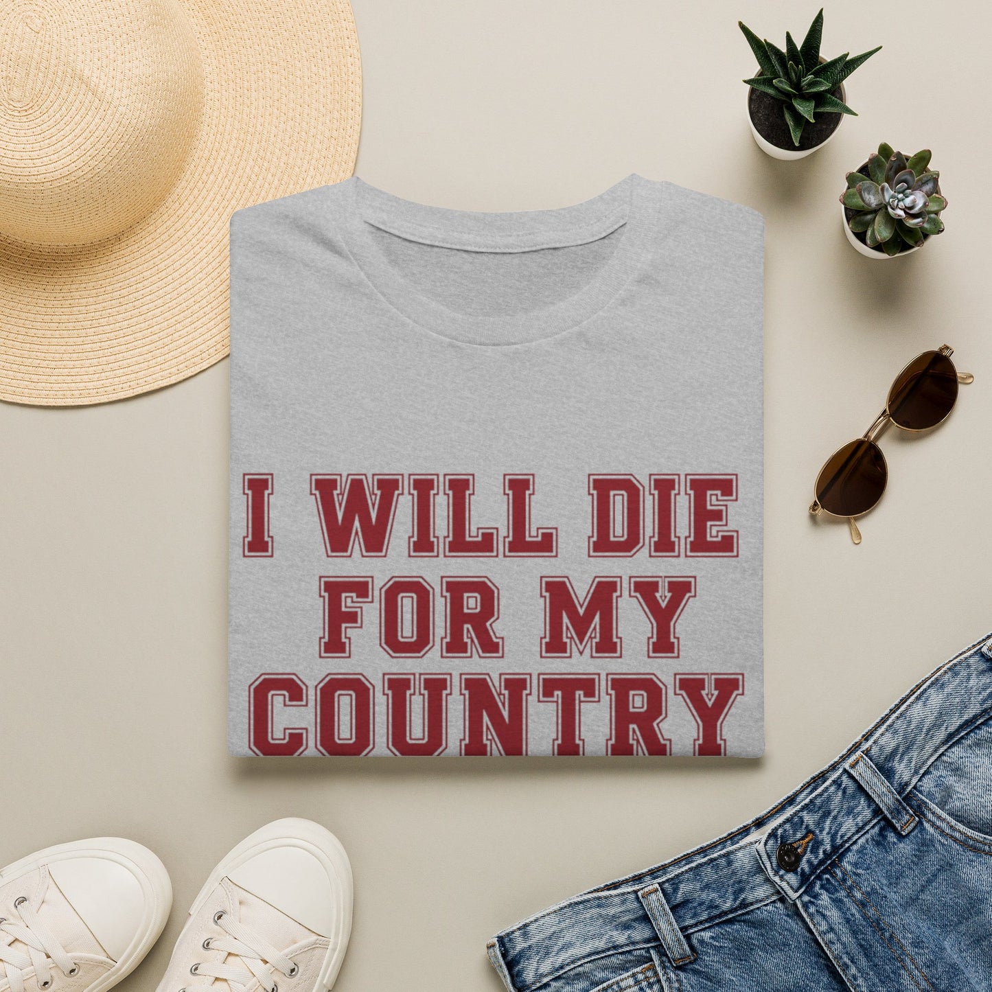 I Will Die For My Country Norman Tee