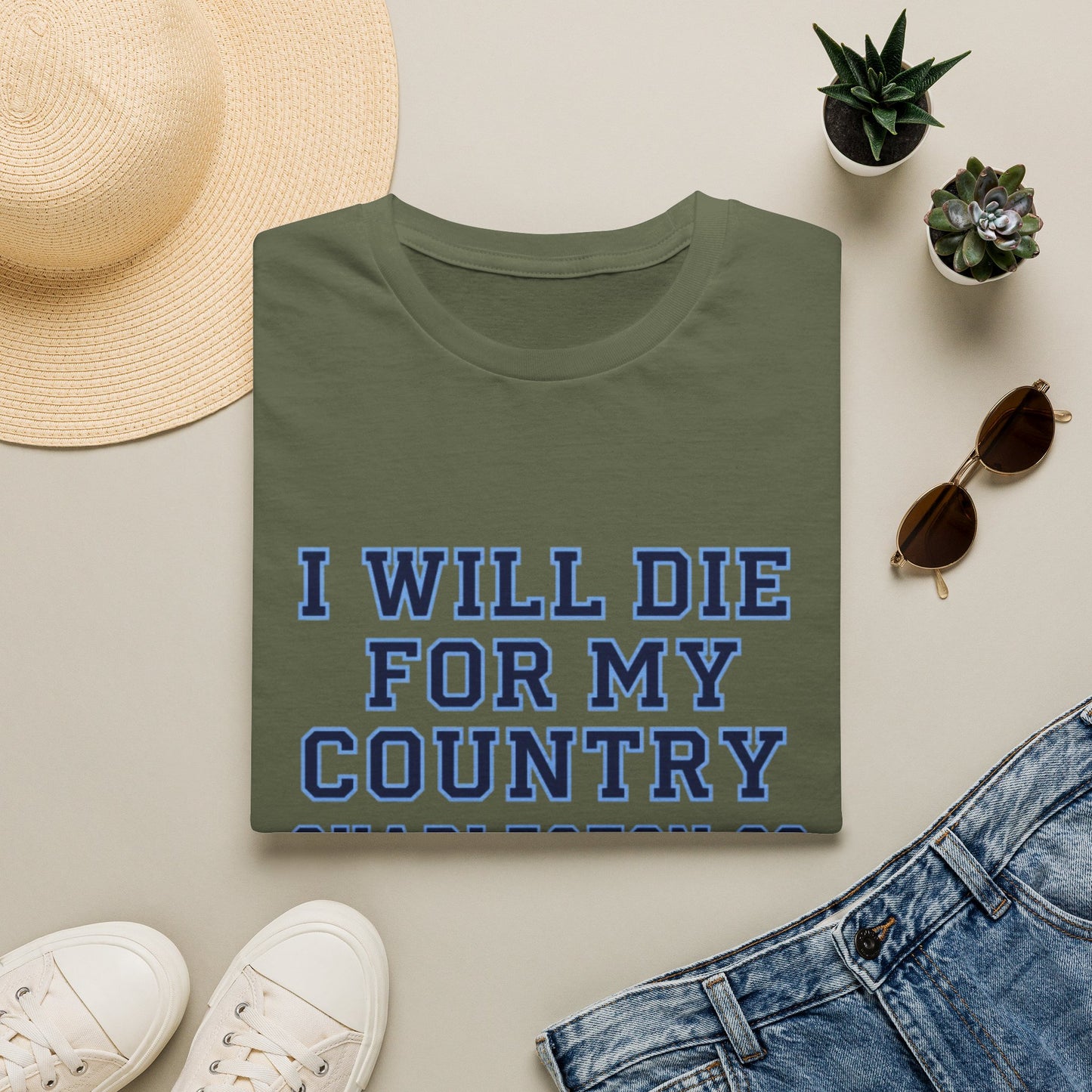 I Will Die For My Country Charleston Tee