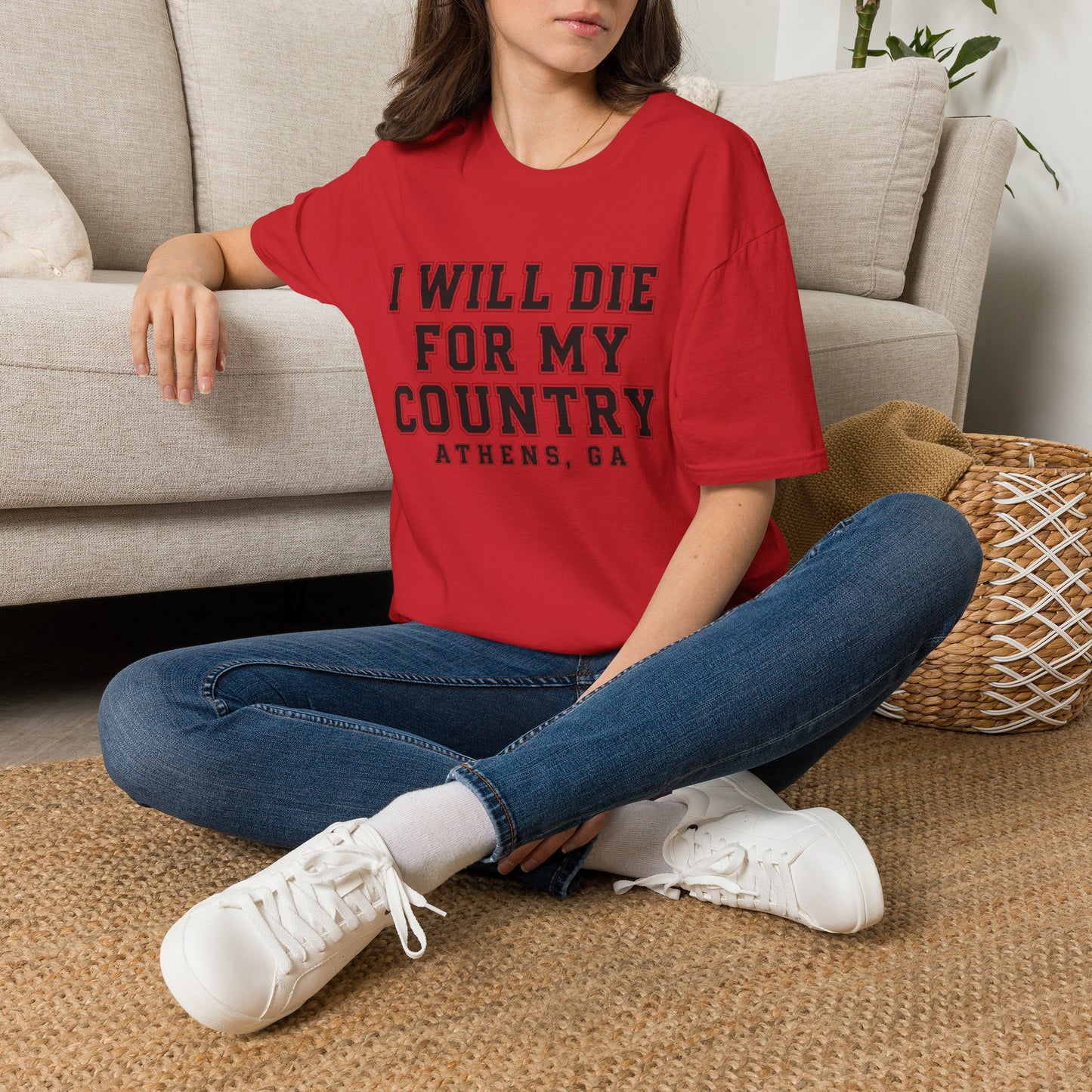 I Will Die For My Country Athens Tee
