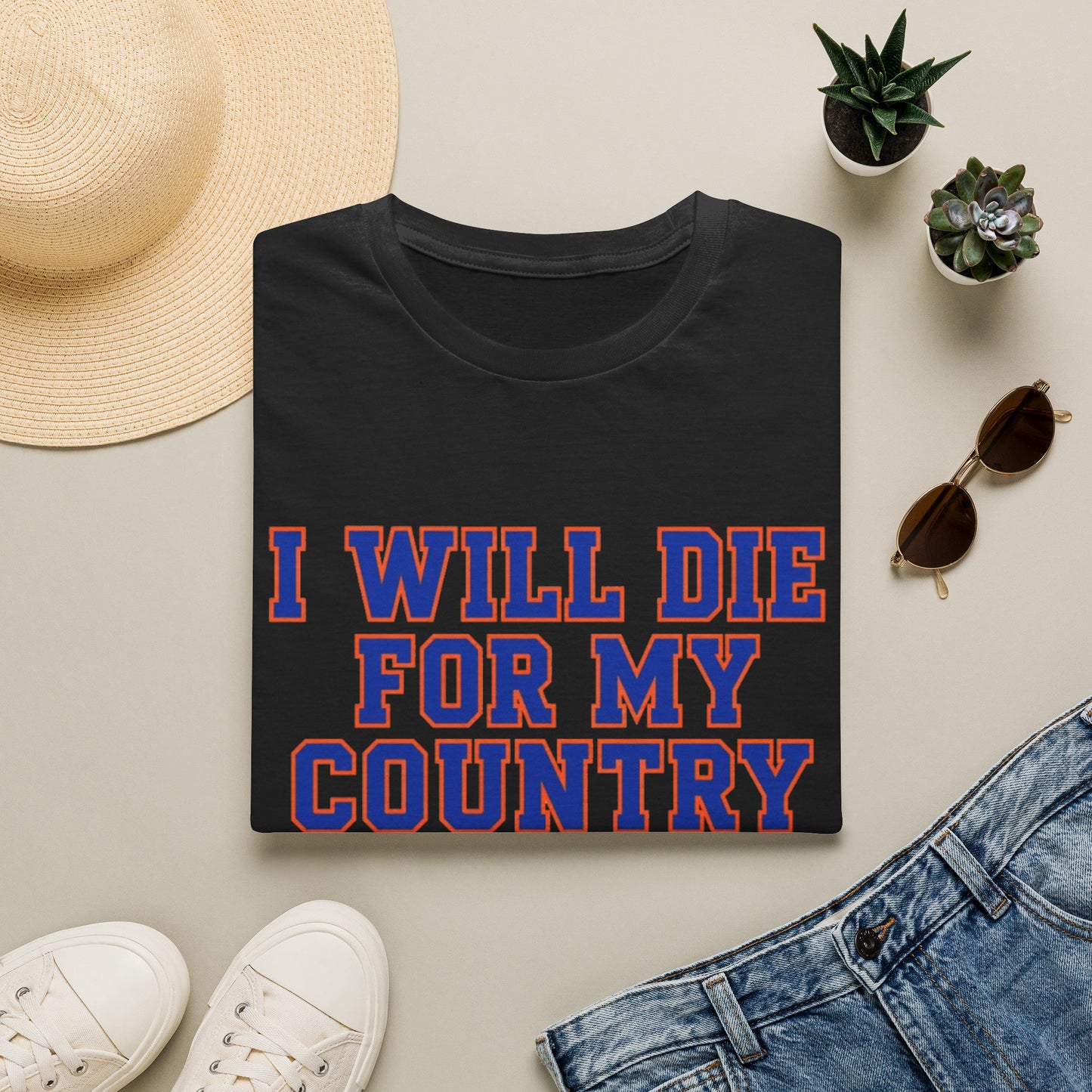 I Will Die For My Country Gainesville Tee