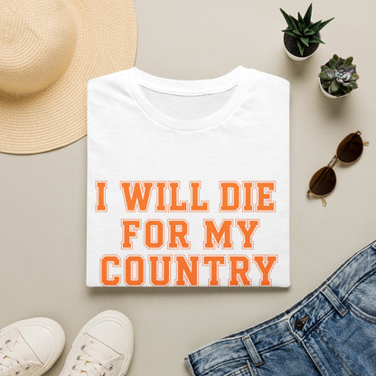 I Will Die For My Country Knoxville Tee