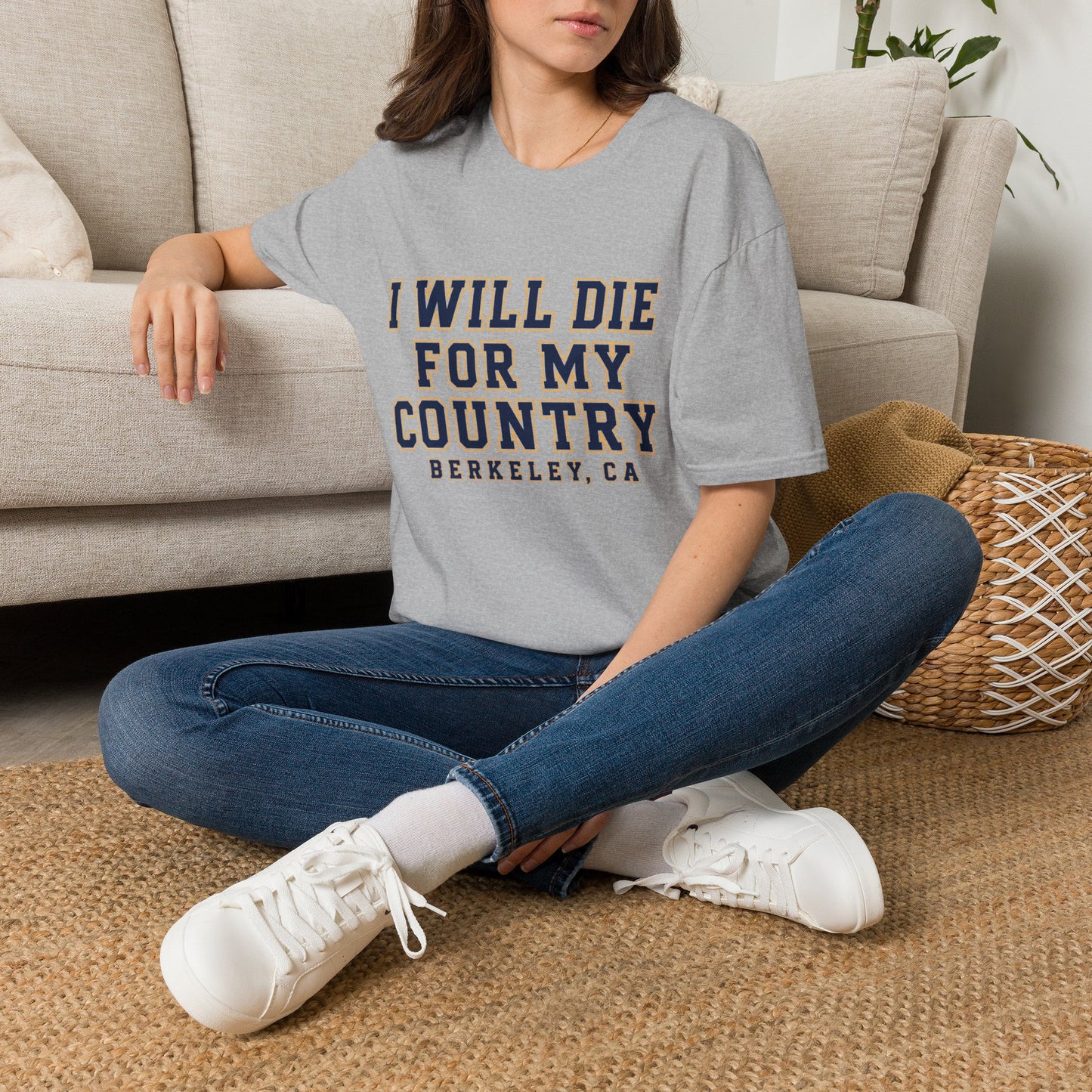 I Will Die For My Country Berkeley Tee
