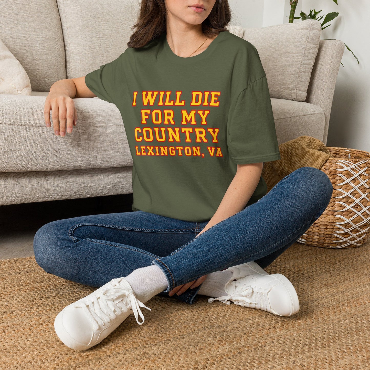 I Will Die For My Country Lexington Tee