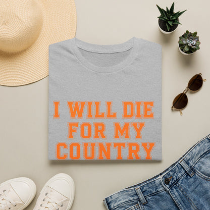 I Will Die For My Country Knoxville Tee